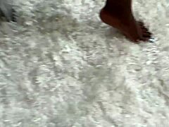 Ana Foxxx Enjoys White Hot Cum on Dark Skin After Intense Session