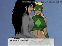 DC Comics Cheshire and Artemis Playtime