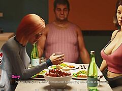 I got corrupted by this busty milf in the game, oh no!