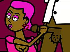 Nerdy Funny Lesbian Animation