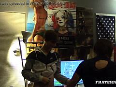 In a wild gay group session, guys take turns sucking each other off passionately.