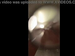 Stepsister's Wet Pussy on Webcam After Boyfriend's Fuck