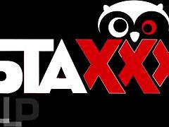 brunette hottie tied up