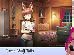 Vtuber Lewdneko Explores Wolf Tails Game Adventures Part One