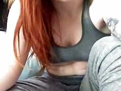 Lily Oriley confesses cheating in femdom cuckold pov.