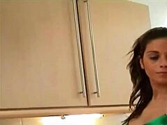 put your hands on the wall, you naughty boy, while i tease your big tits and ass in lingerie 😈