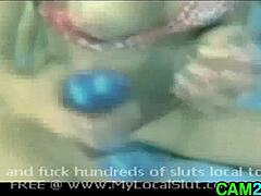 watch this amateur's tight asshole get gaping on webcam with toys.