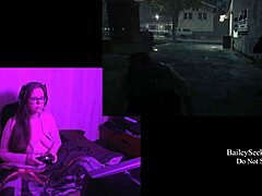 playing naked evil within 2, part 2, with my tattooed bbw body