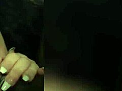 A mature brunette milf girlfriend sucks interracial cock in pov blowjob scene