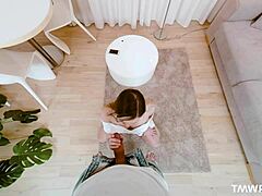 Mina's persistent blowjob reward