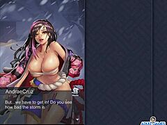 Finally Sucking Tenka's Big Nipples On Stormy Night