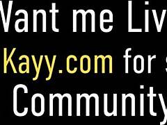 Nina Kayy filled by Moe the Monster's cock!