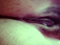 shaving my pussy smooth for lover's hard ride