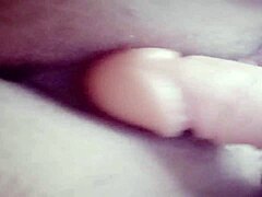 shaving my pussy smooth for lover's hard ride