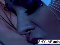 i obey shyla's commands in girl on girl sex