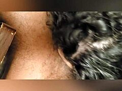 She couldn't stop sucking that big black cock in the hotel