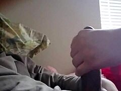 Glasses and big black cock for wet fun