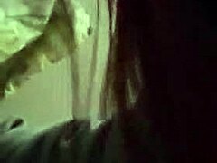 Glasses and big black cock for wet fun