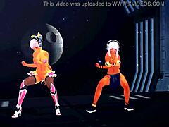 yoiyoi kokon girls dance naked together