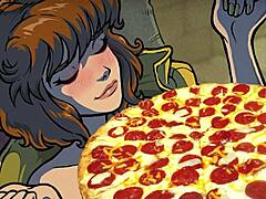 blonde tattooed girl cums from fingering in hotel