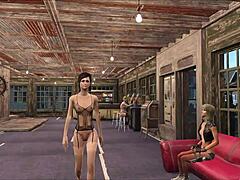 Fallout 4 Fashion Show Featuring Beautiful Brunette