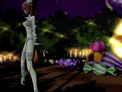 Happy Halloween Dance By Ibaraken Kasen In MMD
