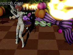 Happy Halloween Dance By Ibaraken Kasen In MMD