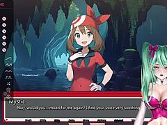 Mystic vtuber explores a lewd master's pokemon hentai game stream