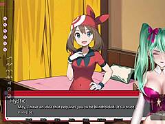 Mystic vtuber explores a lewd master's pokemon hentai game stream