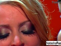 charley chase and natasha nice tease with rough lesbian play