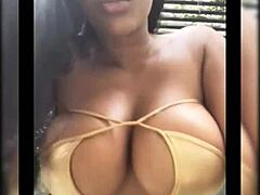 Hot Babe Shows Off Body In Pool