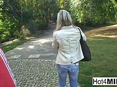 Milf Has A Hot Threesome!