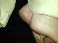 Cumshot 3 turned into a wild footjob session.