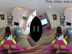 Jenna Foxx Bent Over In Yoga Pants