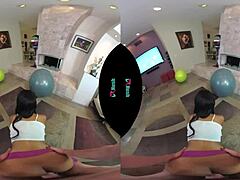 Jenna Foxx Bent Over In Yoga Pants