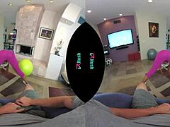 Jenna Foxx Bent Over In Yoga Pants