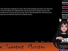yo, check lewdneko playing sweetest monster part 4!