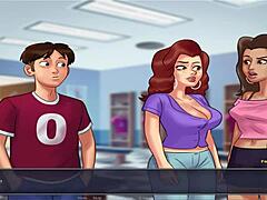 Intense Busty Action In Summer Time Saga Uncensored Part 7 With Big Tits