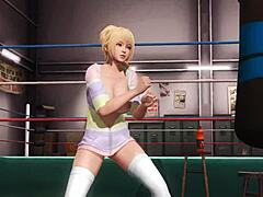 doa5 yukino gravure studio teasing big tits ass gym workout nude