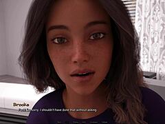 Brooke Sucking Big Cock Gently