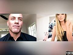 Haley Reed! Pleasuring Herself With Big Purple Dildo!