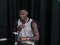 Will Mastro Explores His Fetish, Tied Up Watching Two Women in Sheer Red Lingerie