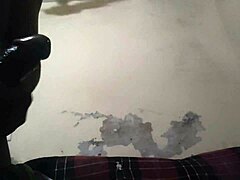 Intense Slow Motion Cum During Oiled Amateur Masturbation At Home