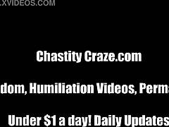 Explore bondage with toys in a cage setting