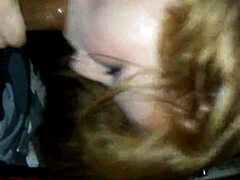 busty ginger craves sucking thick black cock tonight