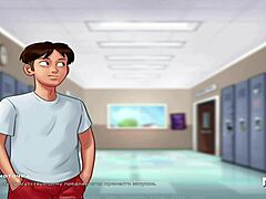 Summertimesaga Features Sexy Anime Drawing in Episode 4 Scene 28