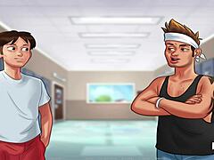 Summertimesaga Features Sexy Anime Drawing in Episode 4 Scene 28