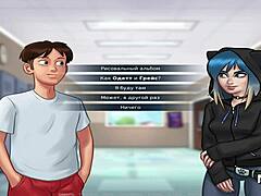 Summertimesaga Features Sexy Anime Drawing in Episode 4 Scene 28