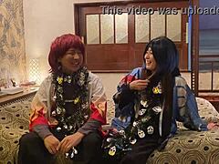 Married Mature Woman Forced Into Cosplay Deepthroat Creampie