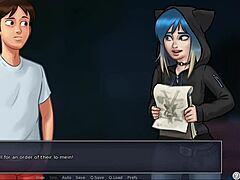 Hey, check out this sexy super hero in Summertime Saga 54!